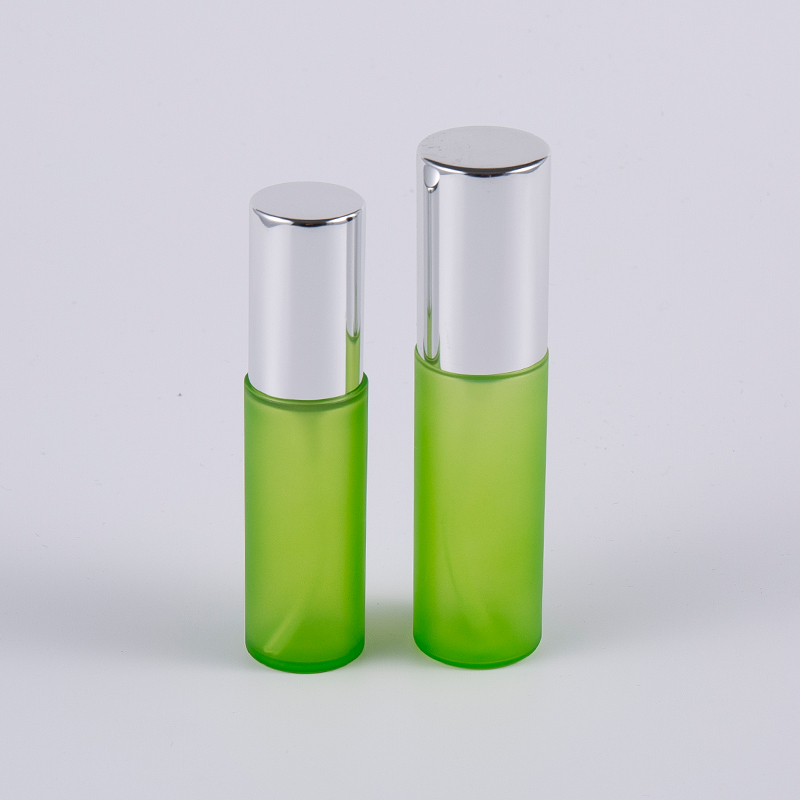 Green frost 20ml 30ml PET PETG pyöreä paksuseinäinen voidepullo pumpulla
