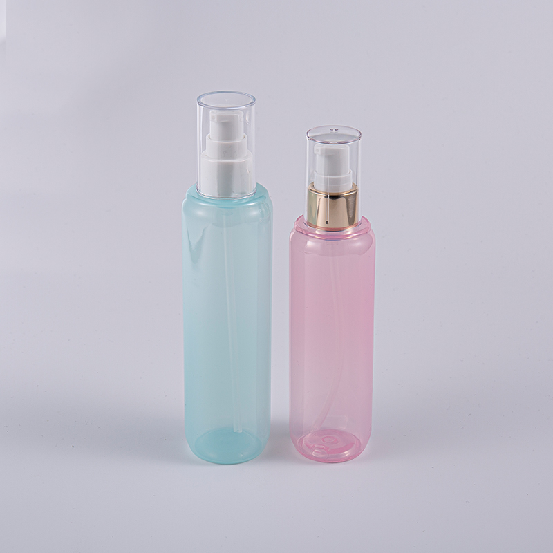 160 ml PETG paksuseinäinen kosteusemulsiopullo suihkepäällä