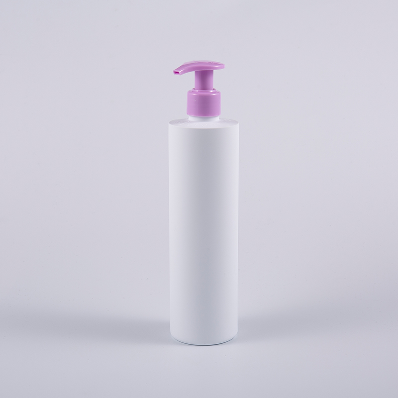 Pyöreä muotoinen 360 ml:n annosteleva puhdistava shampoo, vartalopesupullot