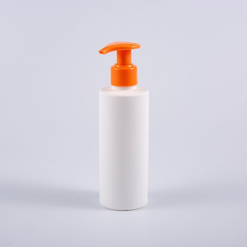 Frost White Pyöreä 200 ml PE käsienpesupumppu Lotion puhdistuspullo Frost White Pyöreä 200 ml PE käsienpesupumppu Lotion puhdistuspullo