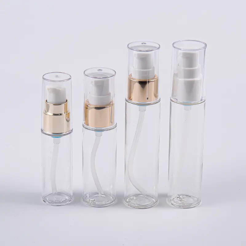 Matkustamiseen käytettävä 20 ml:n 30 ml:n 40 ml:n ohut PETG-emulsiopullo pumpulla