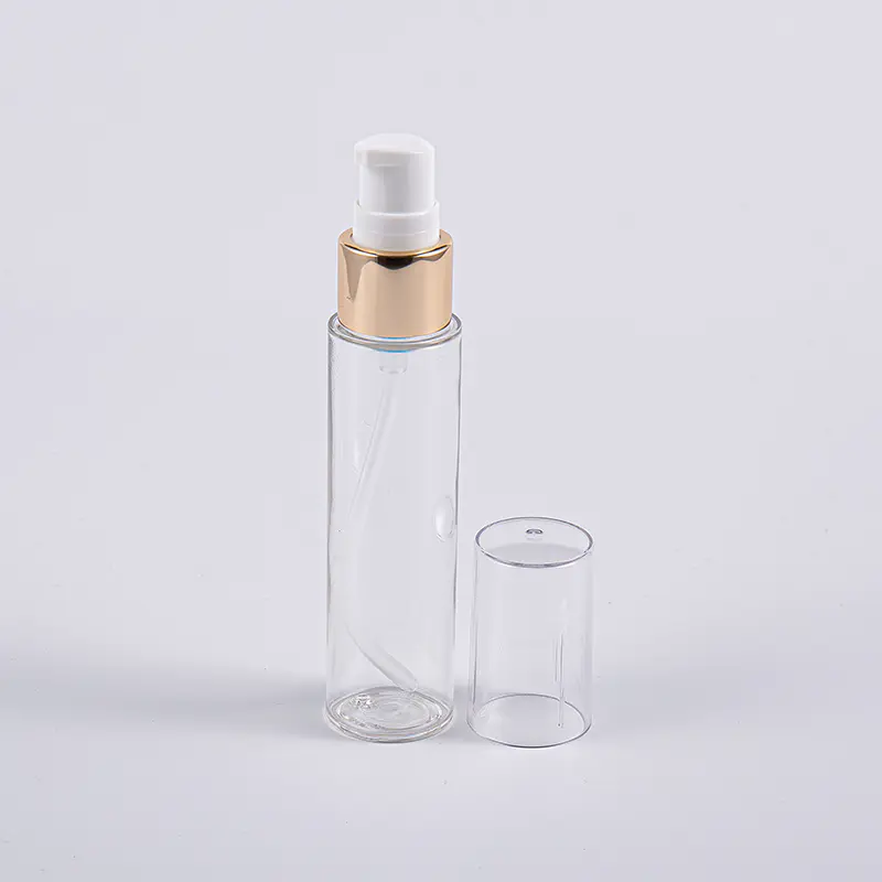 Matkustamiseen käytettävä 20 ml:n 30 ml:n 40 ml:n ohut PETG-emulsiopullo pumpulla Matkustamiseen käytettävä 20 ml:n 30 ml:n 40 ml:n ohut PETG-emulsiopullo pumpulla