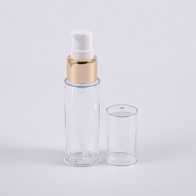 Matkustamiseen käytettävä 20 ml:n 30 ml:n 40 ml:n ohut PETG-emulsiopullo pumpulla Matkustamiseen käytettävä 20 ml:n 30 ml:n 40 ml:n ohut PETG-emulsiopullo pumpulla