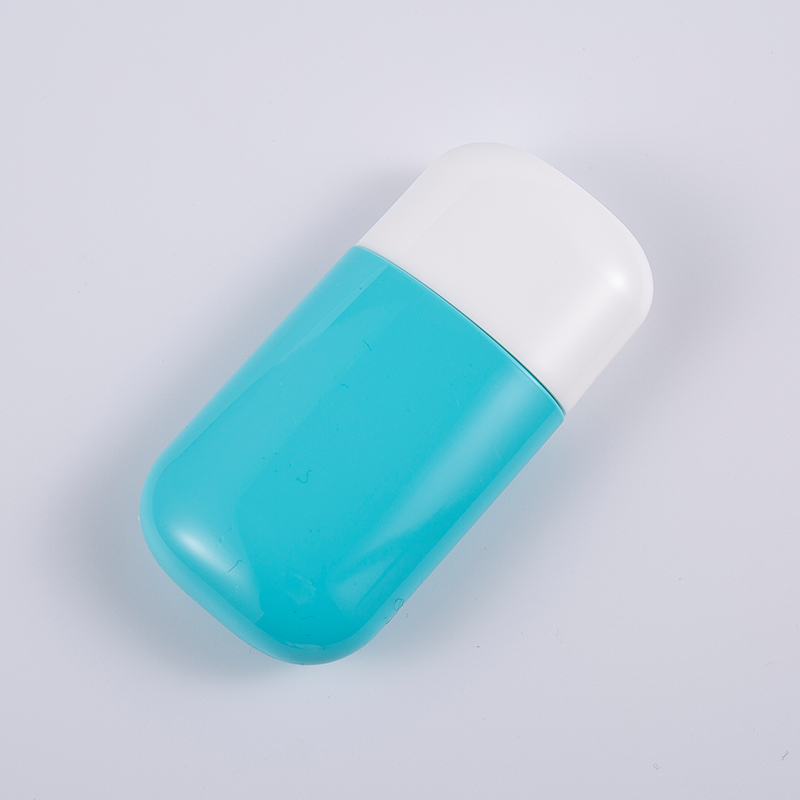 30 ml & 50 ml Blue PE aurinkovoidepullo UV-suojalla