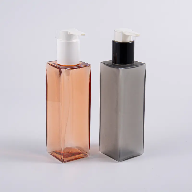 Personal Care 150 ml:n neliön muotoinen PETG Lotion -pumppupullo