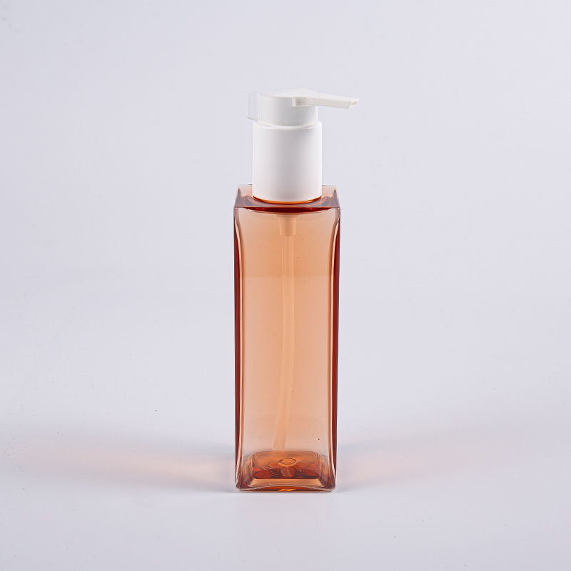 Personal Care 150 ml:n neliön muotoinen PETG Lotion -pumppupullo Personal Care 150 ml:n neliön muotoinen PETG Lotion -pumppupullo