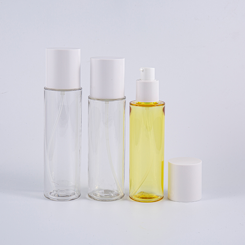 Personal Care 130 ml 170 ml 200 ml Pyöreä muotoinen Petg Lotion Pumppupullo
