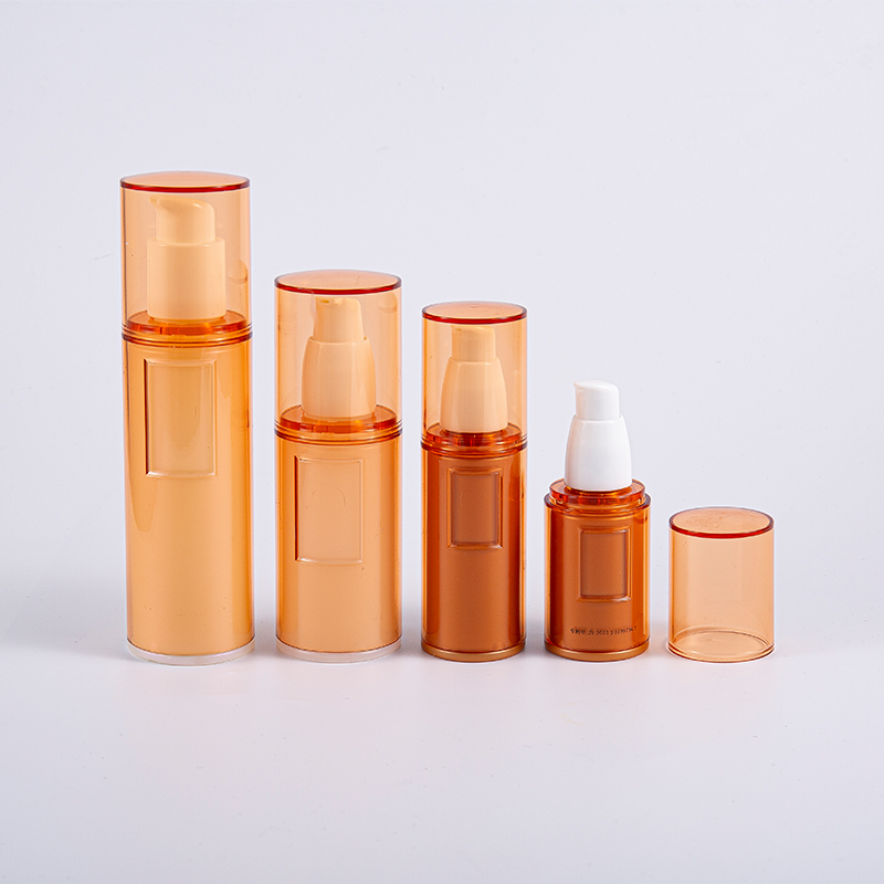 Uudelleentäytettävä kosmetiikkasäiliö 40 ml:n sisäpussin tyhjiöpullo ilmattomalla pumpulla Uudelleentäytettävä kosmetiikkasäiliö 40 ml:n sisäpussin tyhjiöpullo ilmattomalla pumpulla