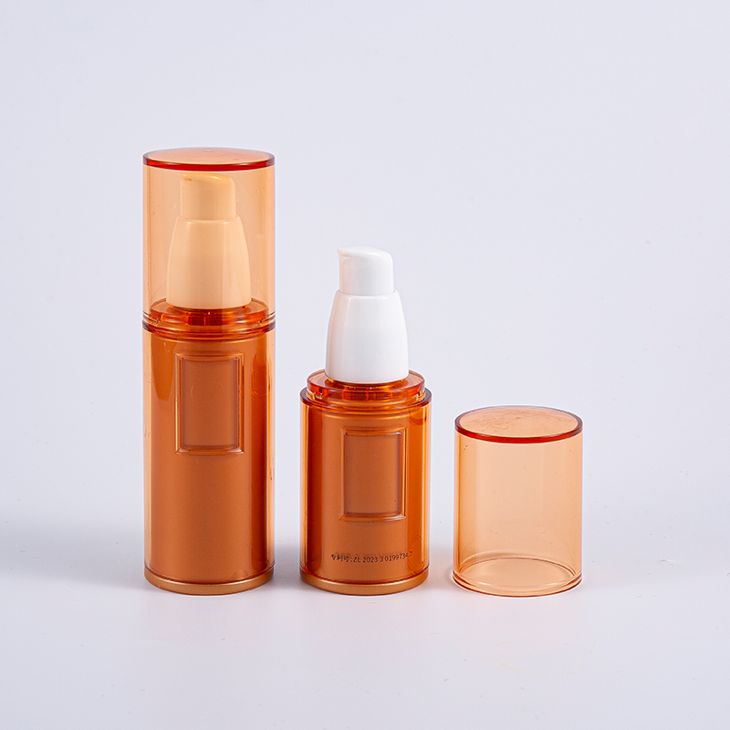 Uudelleentäytettävä kosmetiikkasäiliö 40 ml:n sisäpussin tyhjiöpullo ilmattomalla pumpulla Uudelleentäytettävä kosmetiikkasäiliö 40 ml:n sisäpussin tyhjiöpullo ilmattomalla pumpulla