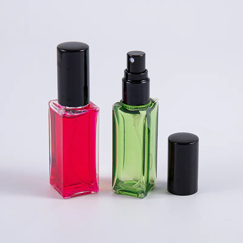 Testeri 10 ml PETG Square -näytelahjapullo