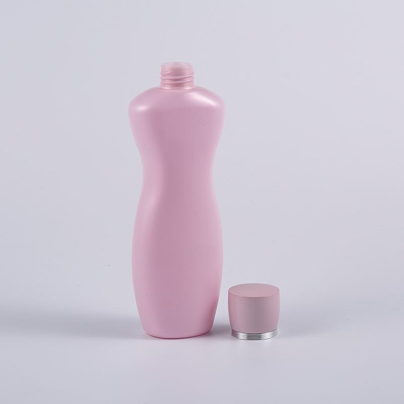 Vaaleanpunainen violetti väri Ergonominen muoto 200 ml PE Body Lotion Bath Pesupullo Vaaleanpunainen violetti väri Ergonominen muoto 200 ml PE Body Lotion Bath Pesupullo