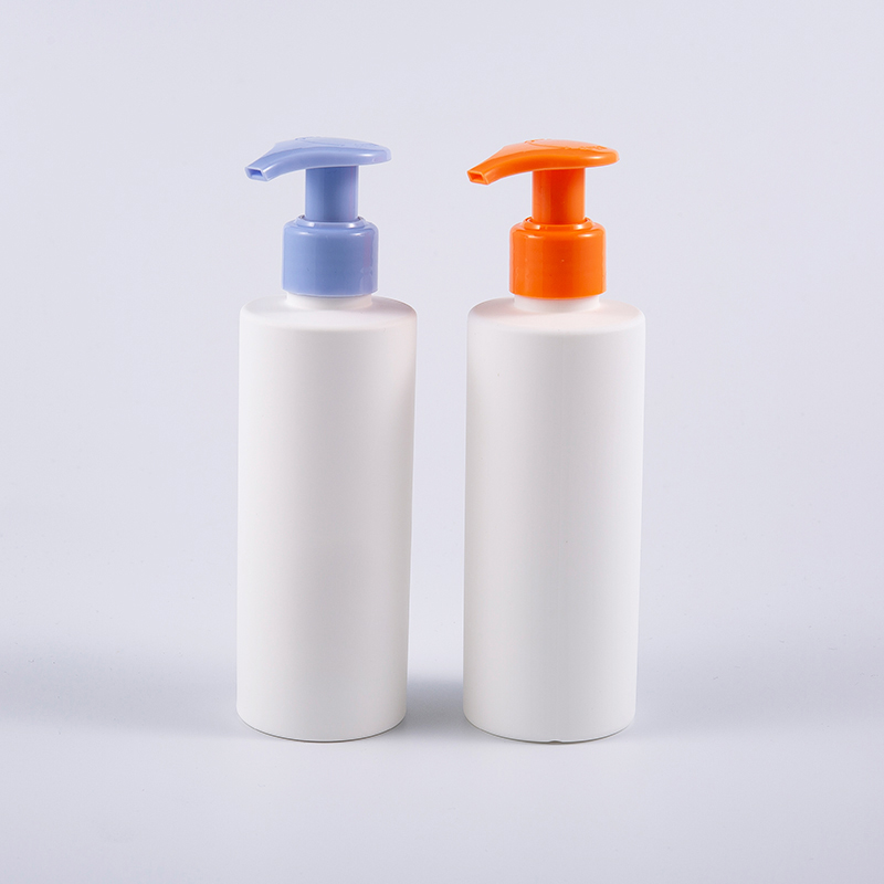 Frost White Pyöreä 200 ml PE käsienpesupumppu Lotion puhdistuspullo